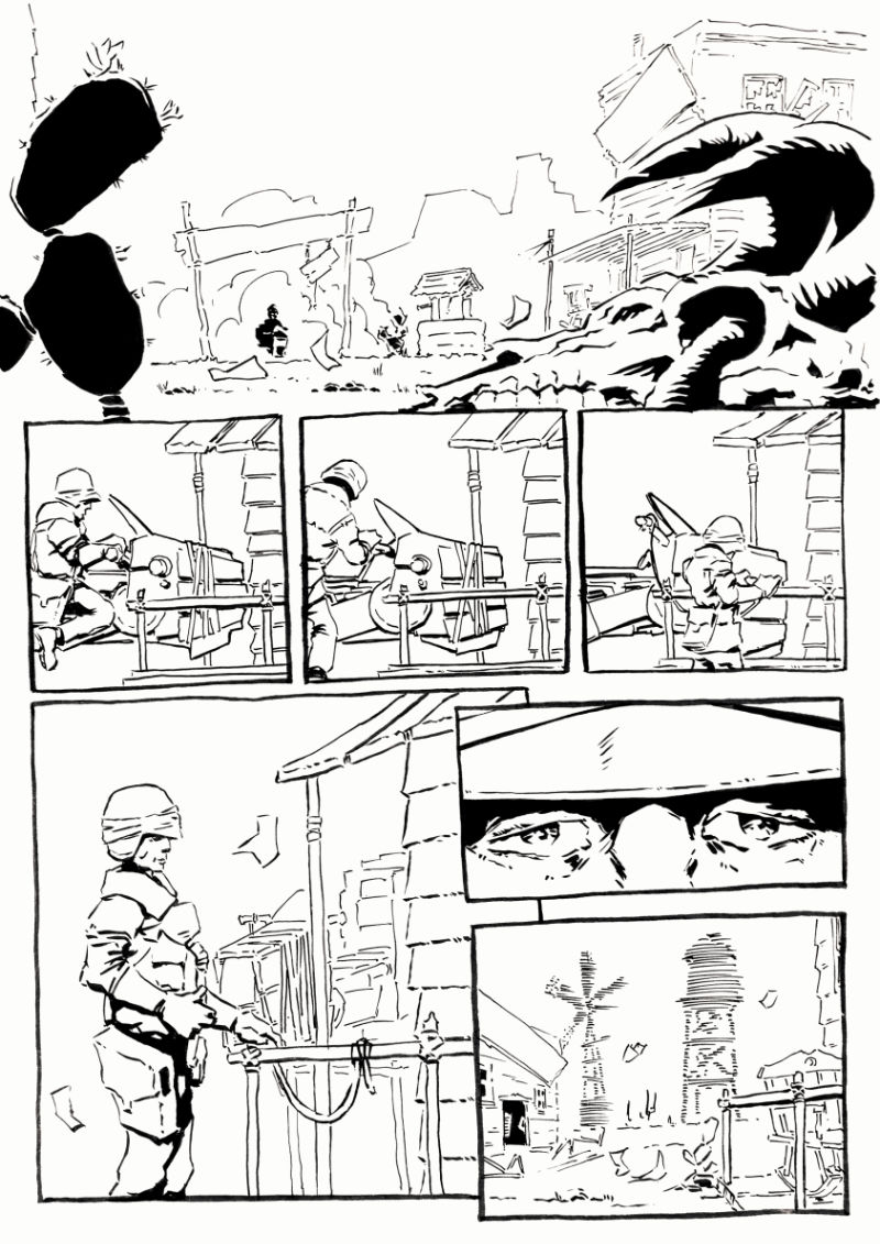page 2 of Analog comic